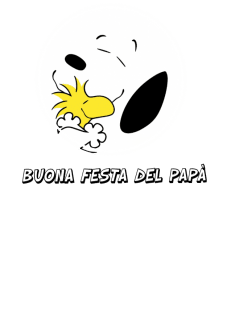 maglietta #Snoopy#Festadelpapá#gabricrucio