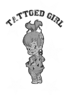 maglietta tattoed girl