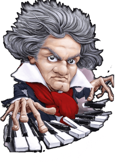 maglietta •Ludwig Van Beethoven• 