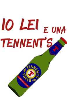 maglietta Io lei e una Tennent's