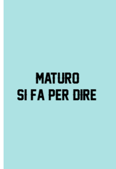 maglietta Maturità 