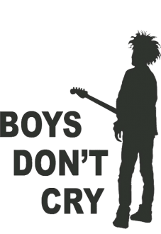 maglietta The Cure - Boys Don’t Cry - Front