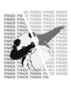 maglietta Panda Panda Panda