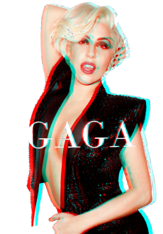 maglietta Lady Gaga / 3D