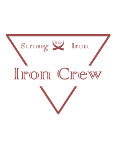 maglietta Iron Crew logo