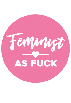 maglietta FEMINIST AS F*CK