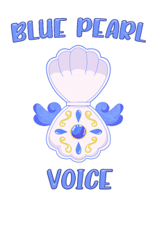 maglietta Blue Pearl Voice