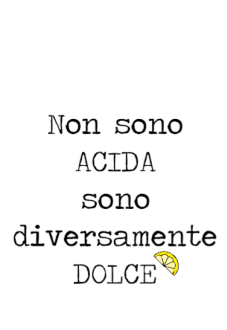 maglietta diversamente dolce