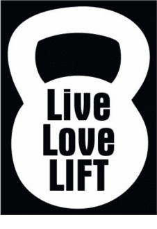 maglietta live love lift