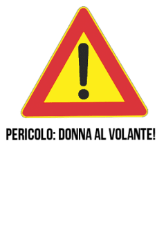 maglietta Donna Al Volante