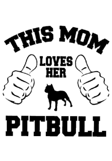 maglietta Pit Bull Mom 2.0