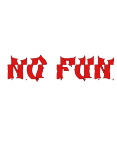 maglietta non fun