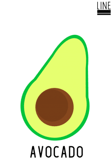 maglietta AVOCADO LINE