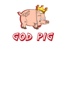 maglietta God Pig!