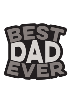 maglietta Best Dad Ever Father Day