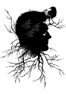 maglietta birds in my mind