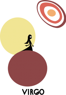 maglietta segni zodiacali: vergine