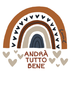 maglietta Andrà tutto bene 