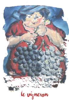 maglietta Le Vigneron