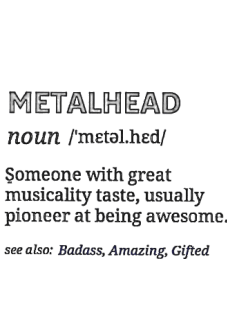 maglietta Metalhead