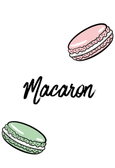 maglietta macaron