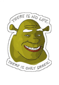 maglietta SHREK IS LOVE SHREK IS LIFE 