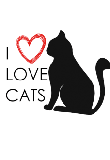 maglietta Love Cats
