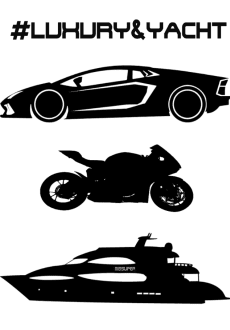 maglietta Luxury and Yacht