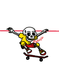 maglietta Skater Man 2