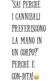 maglietta CannibalShirt
