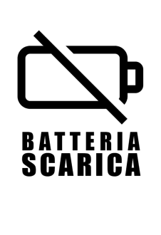 maglietta Batteria Scarica