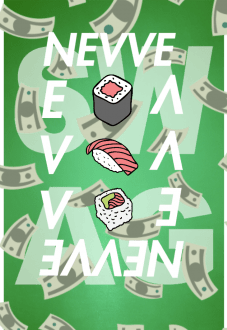 maglietta Nevve - Swag, Sushi, Money