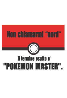 maglietta ++++Pokemon Master++++