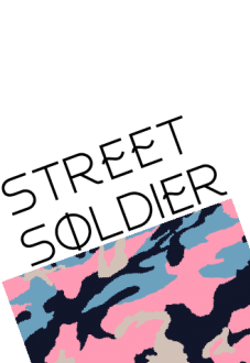 maglietta 'Street Soldier' by M's Clothing