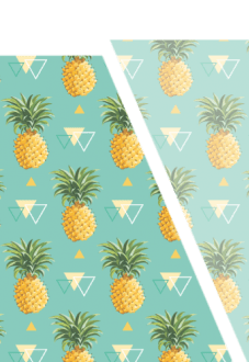 maglietta Ananas cut