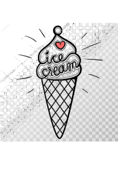 maglietta ice cream