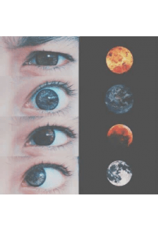 maglietta eyes and planets