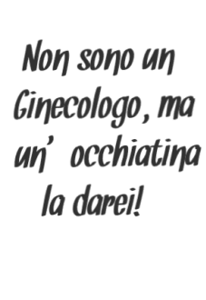 maglietta Ginecologo