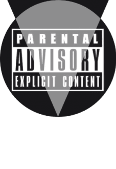 maglietta parental advisory