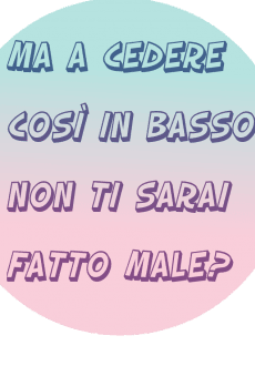 maglietta ma ti sei fatto male?