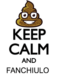 maglietta keep calm and fanchiulo