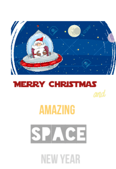 maglietta Christmas in space????