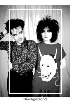 maglietta Robert Smith w/ Siouxsie 