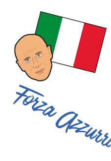 maglietta Forza Azzurri