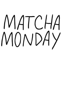 maglietta MATCHA MONDAY