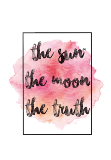 maglietta THE SUN THE MOON THE TRUTH