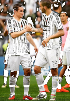 maglietta Bonucci e Padoin