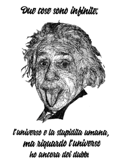 maglietta Albert Einstein