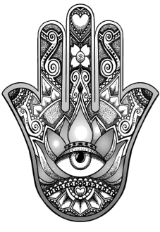 maglietta hamsa