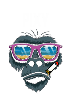 maglietta T-Shirt PIXY “Monkey Relax”